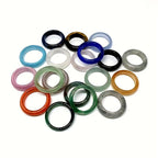 JXMYBA Natural Agate & Ring - Perfect Love Gift