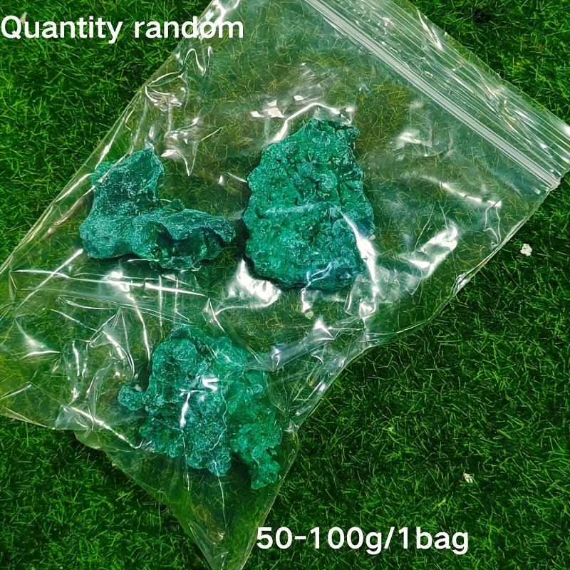 Velvet Fibrous Malachite Raw Crystal for Meditation & Home Decor