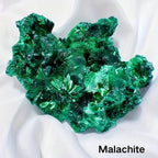 Velvet Fibrous Malachite Raw Crystal for Meditation & Home Decor