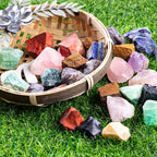 12pcs Crystal Raw Stone Set Bohemian