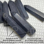 Natural Shungite Tower for Reiki Balance & Meditation