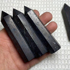 Natural Shungite Tower for Reiki Balance & Meditation