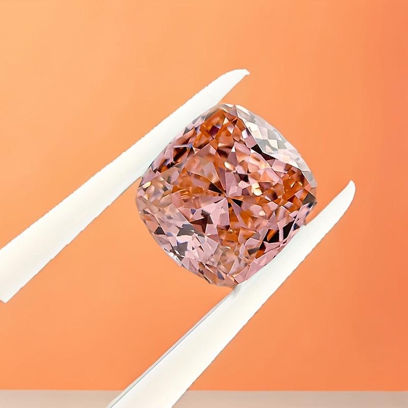 10mm AAAAA Square Brilliant CZ Stone Silvery