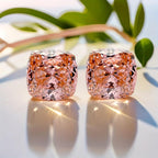 10mm AAAAA Square Brilliant CZ Stone Silvery