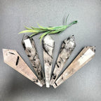 Rutile Crystal Scepter Quartz Tower for Home Decor