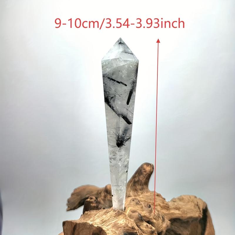 Rutile Crystal Scepter Quartz Tower for Home Decor