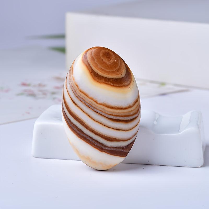 Natural Topaz Crystal Calcite Pocket Stone for Home Decor