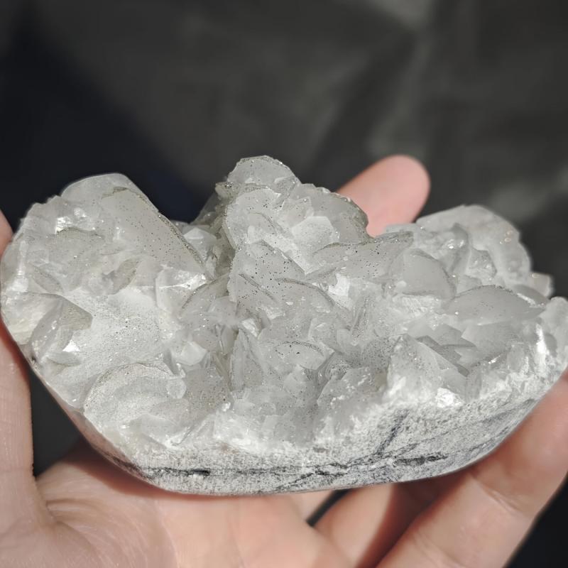 Natural Pyrite Calcite Fluorite Crystal Cluster for Home Decoration