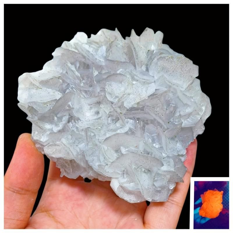 Natural Pyrite Calcite Fluorite Crystal Cluster for Home Decoration