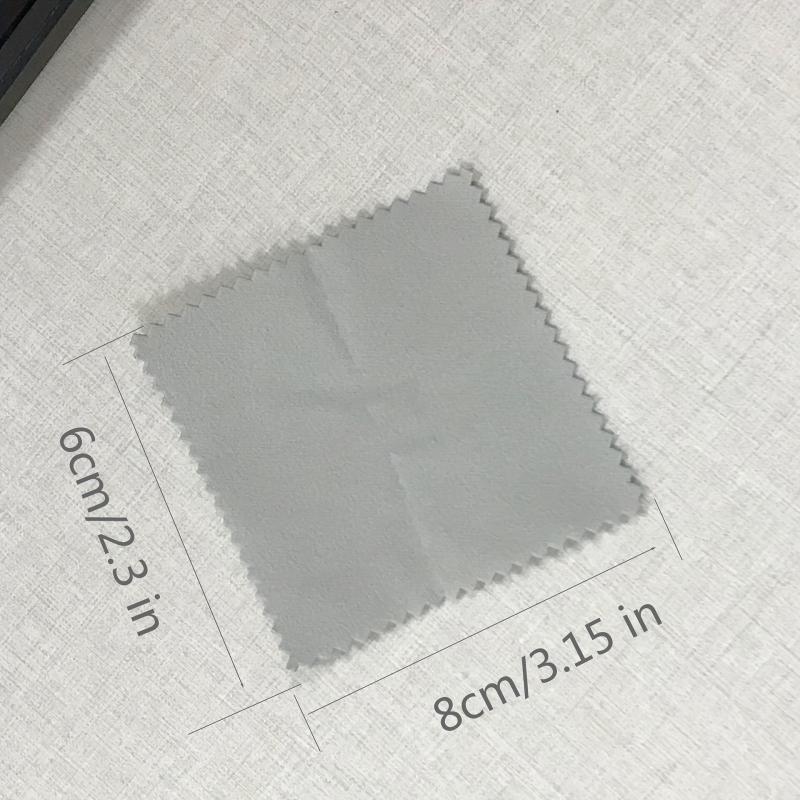 10pcs Polishing Cloth Jewelry Care Cleaning Cloth