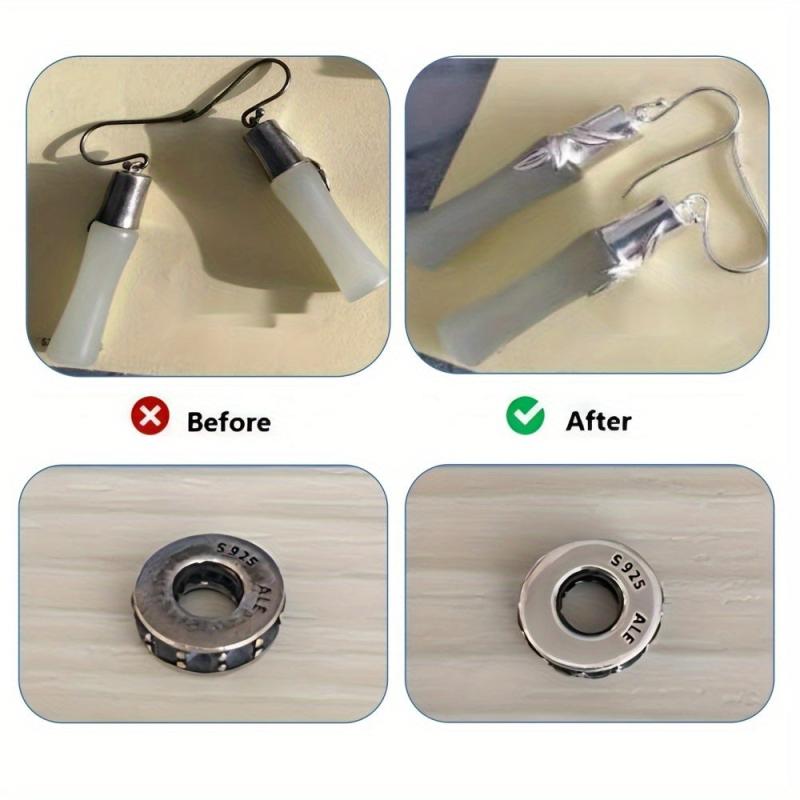 25pcs Jewelry Cleaning Cloths - Polishing Anti Tarnish Scratch