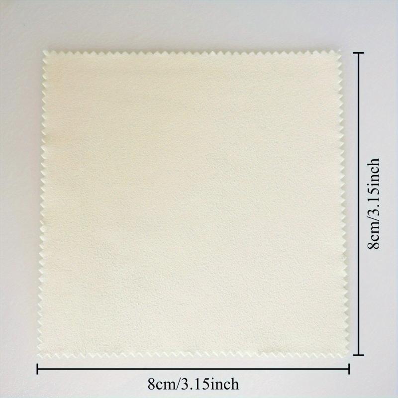 10pcs Polishing Cloths for Jewelry Care & Cleansing