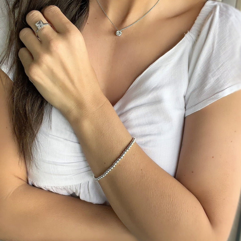 Beaded Stack Bracelet - 4mm