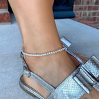 Beaded Stretch Anklet - 4mm