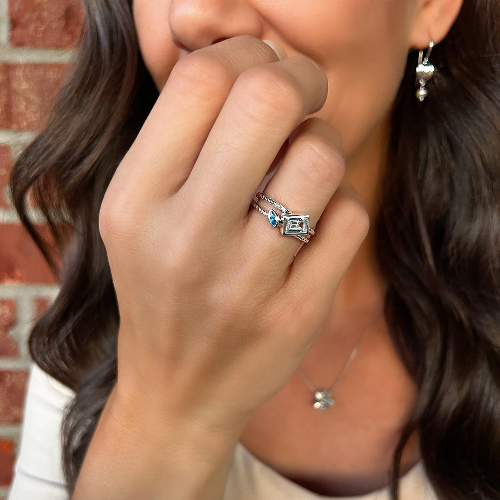 Blue Chill Rings (Set of 2)