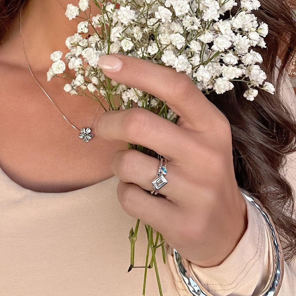 Blue Chill Rings (Set of 2)