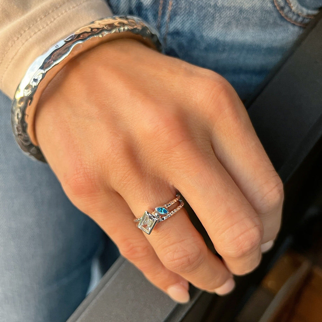 Blue Chill Rings (Set of 2)