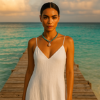 Delphina - Wave Embrace Necklace