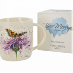 Bree Merryn Thistle & Butterfly Mug
