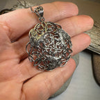 Pictish Triple Celtic Raven Necklace