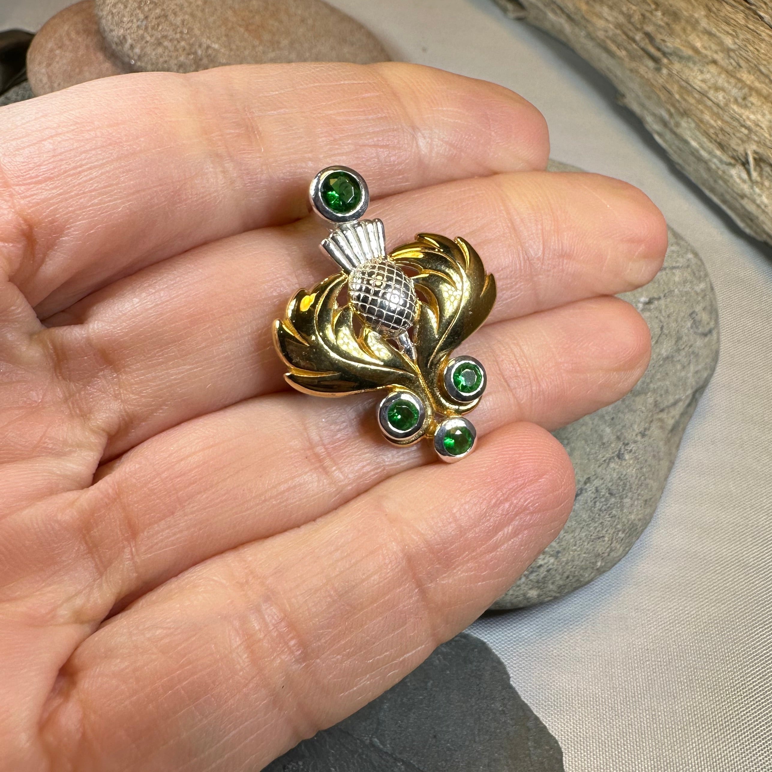 Aberdeenshire Thistle Necklace