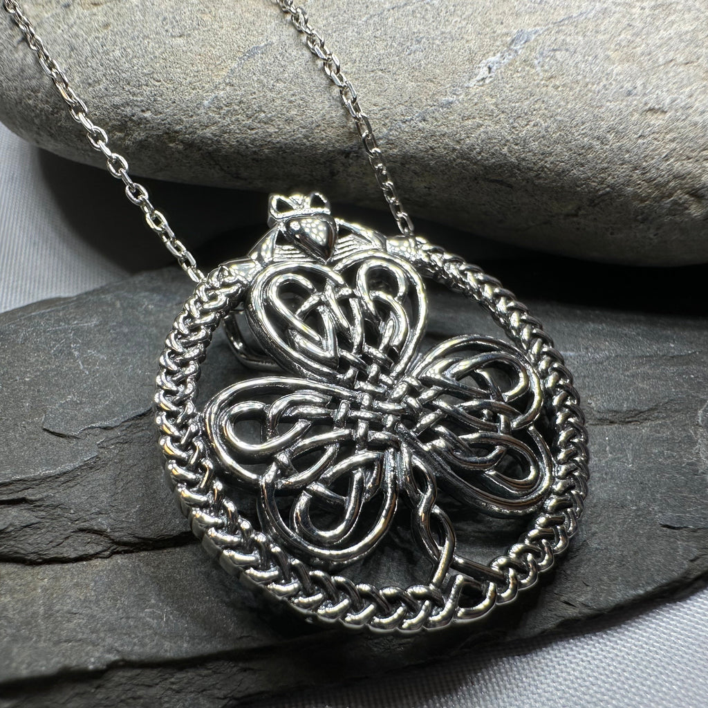 Sylvania Shamrock Necklace