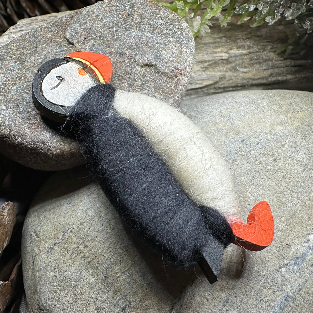 Scottish Puffin Scatter Pin