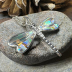 Shimmering Dragonfly Necklace