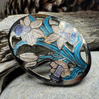 Daffodils of Wales Brooch