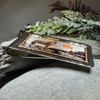 Howling Wolf Copper Money Clip