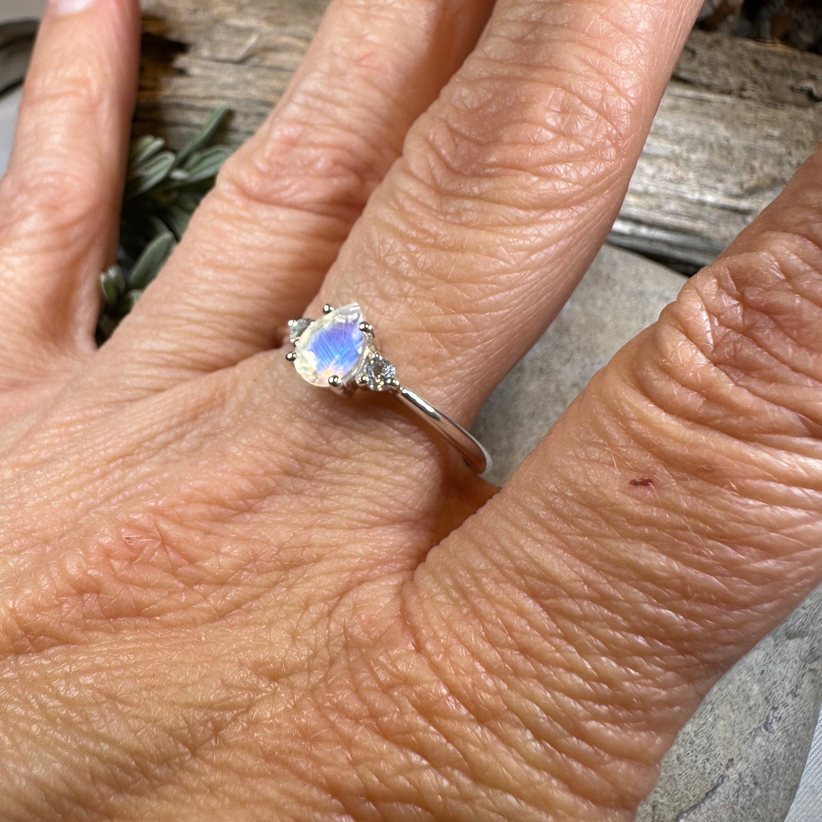 Rylena Moonstone Ring