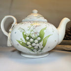 Lily of the Valley Fine China Teapot