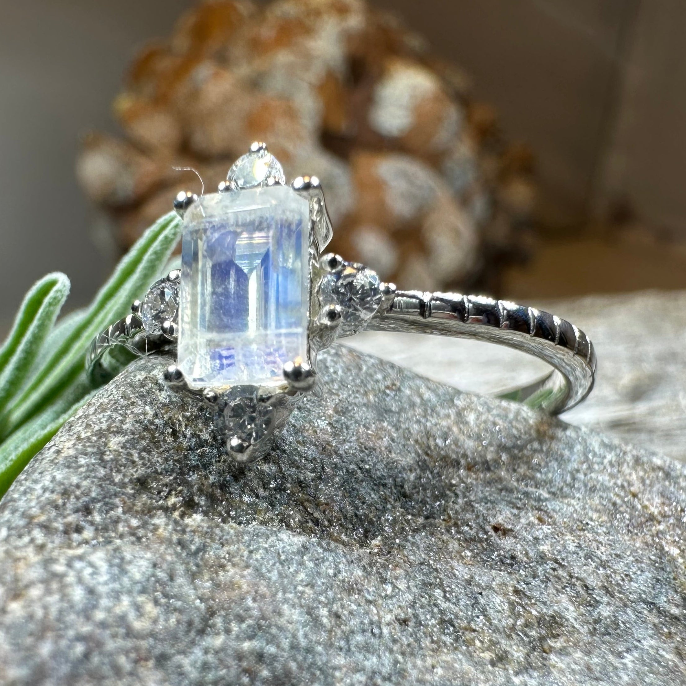 Clarissa Moonstone Ring