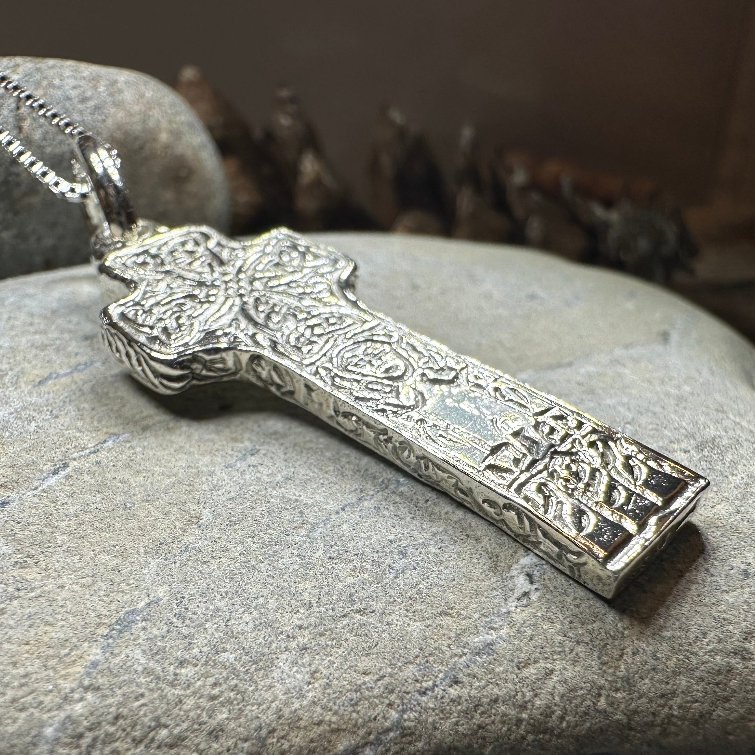 Artisan Irish Saint Patrick Cross Necklace
