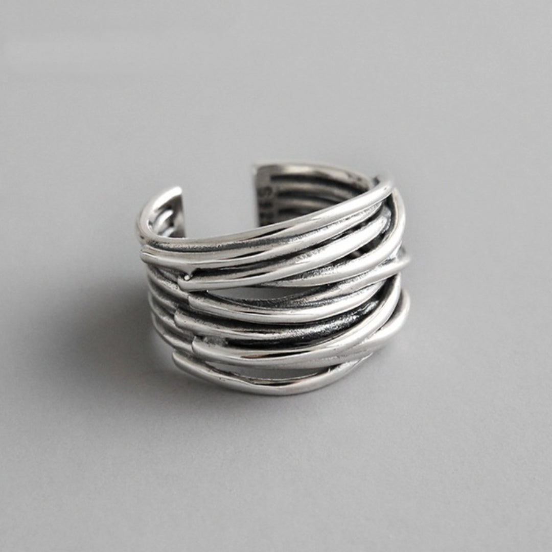 Joy - Adjustable Layered Ring