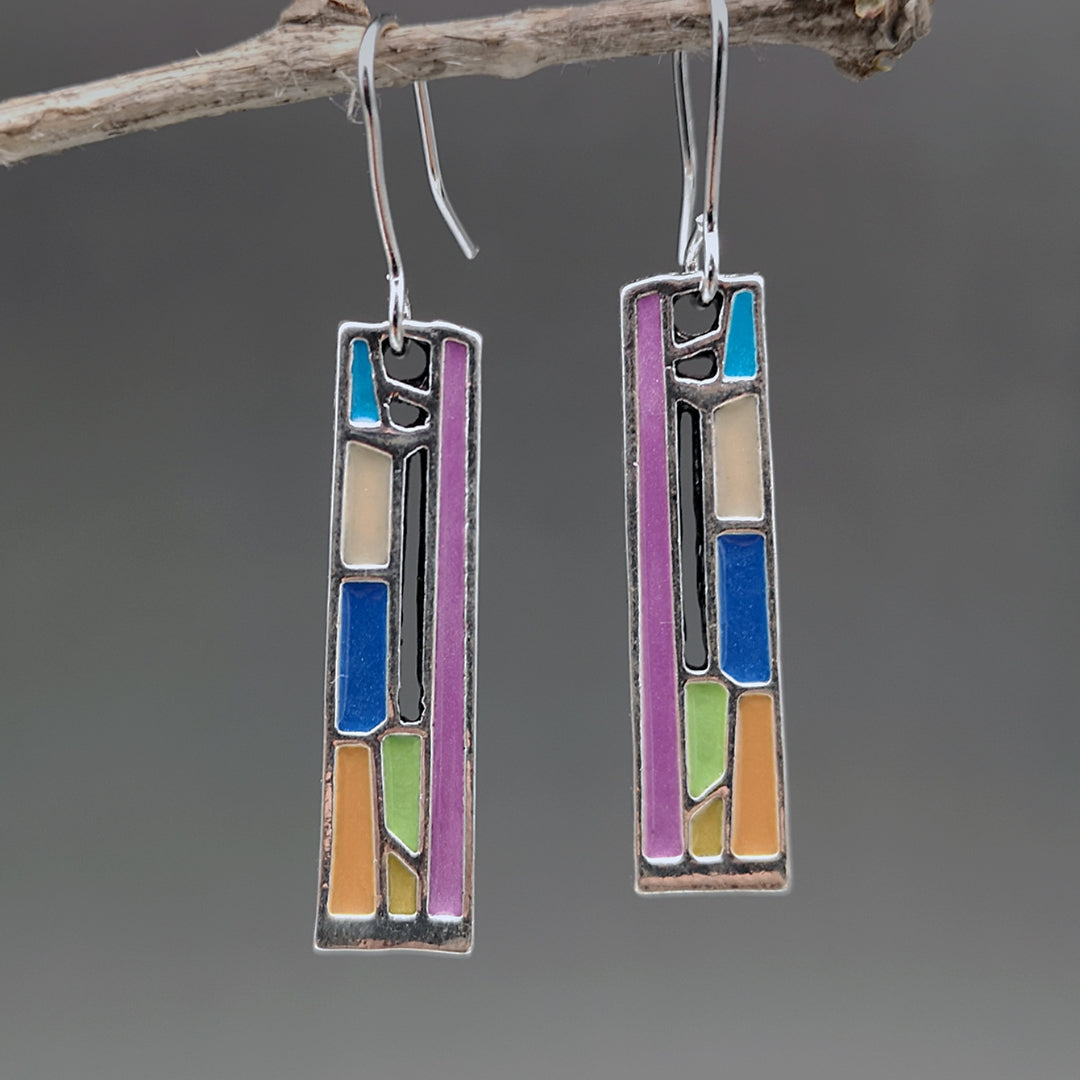 Colorful Vintage Earrings