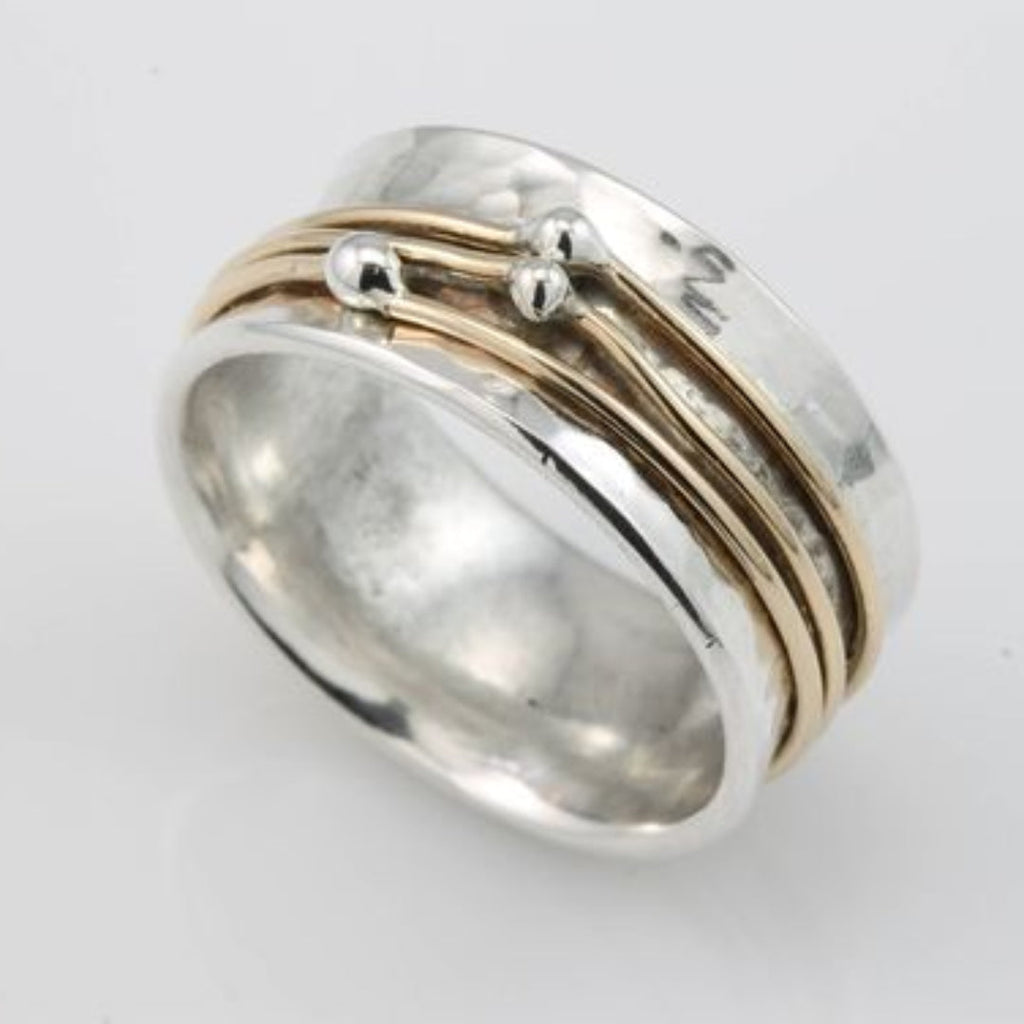 Shine - Gold Layered Silver Ring