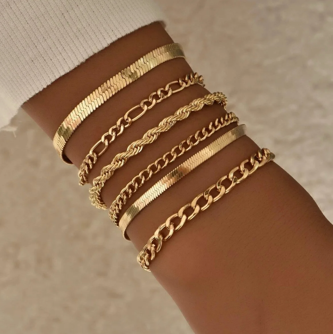 Radiance - Gold Bracelet Set