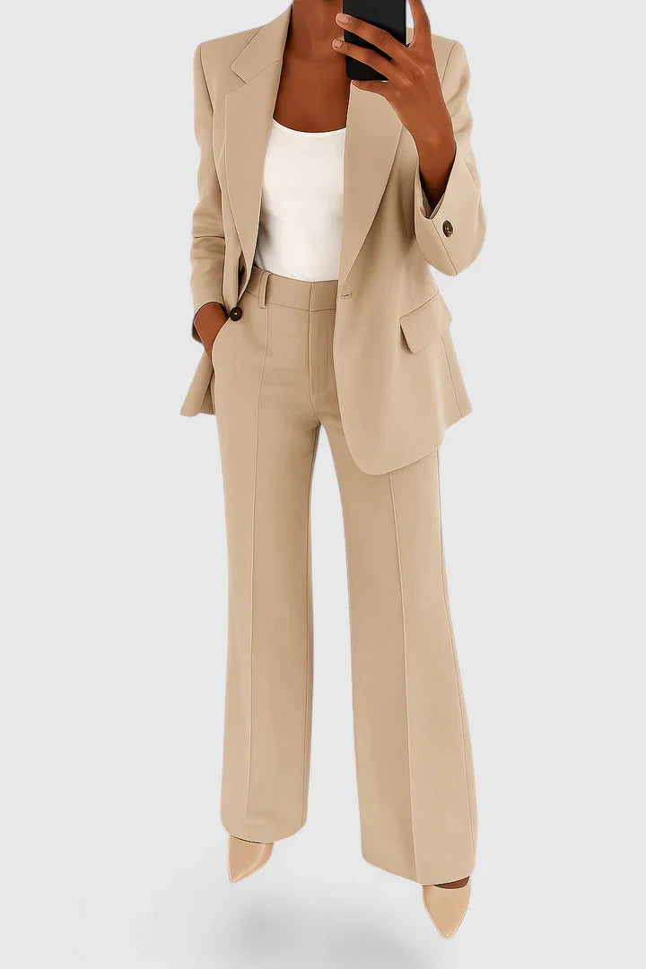 Palynette | Elegant Two-Piece Suit Set