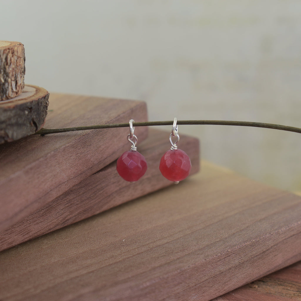 Embellish My Earrings - Cherry Jubilee