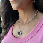 Cherry Blossom Necklace - March Flower of the Month