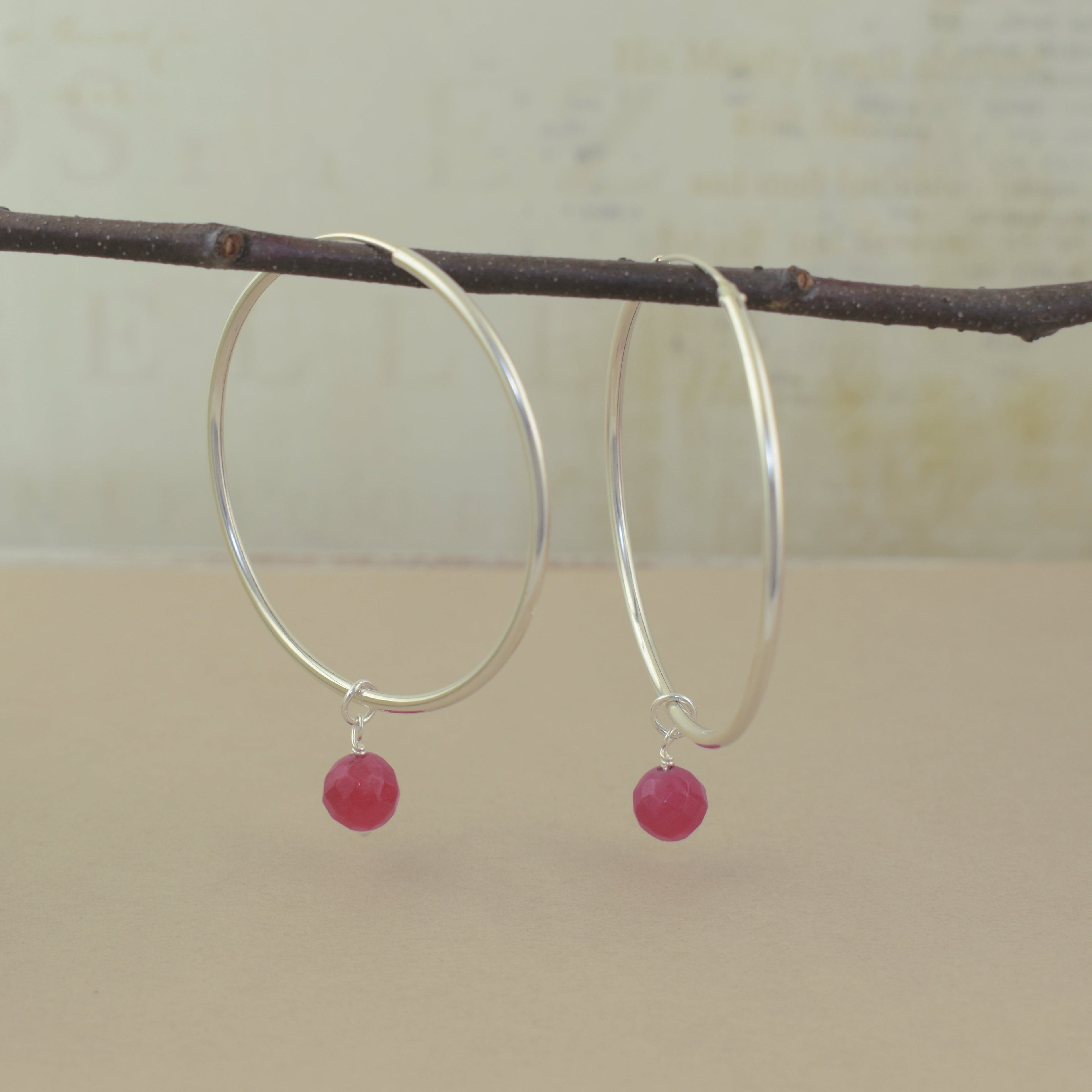 Embellish My Earrings - Cherry Jubilee