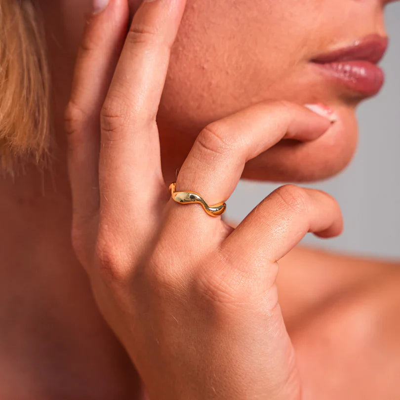Ocean Wave Ring