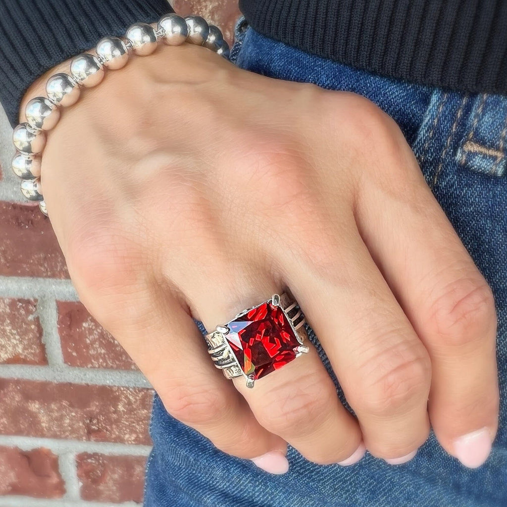 Cranberry Craze Ring