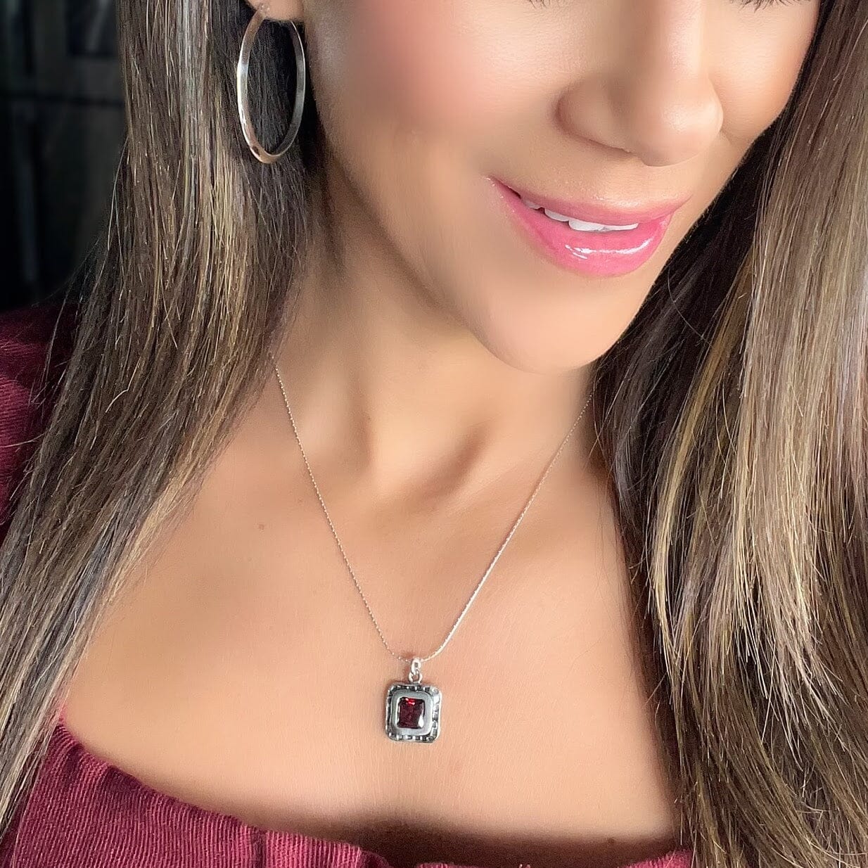 Crimson Caress Necklace