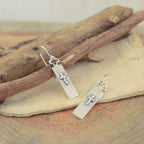 Cross Bar Earrings
