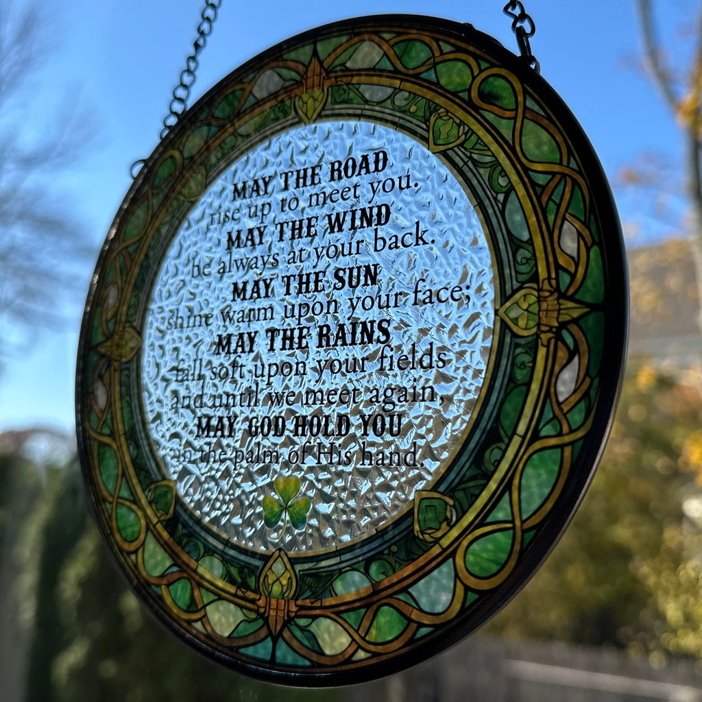 Irish Blessing Suncatcher