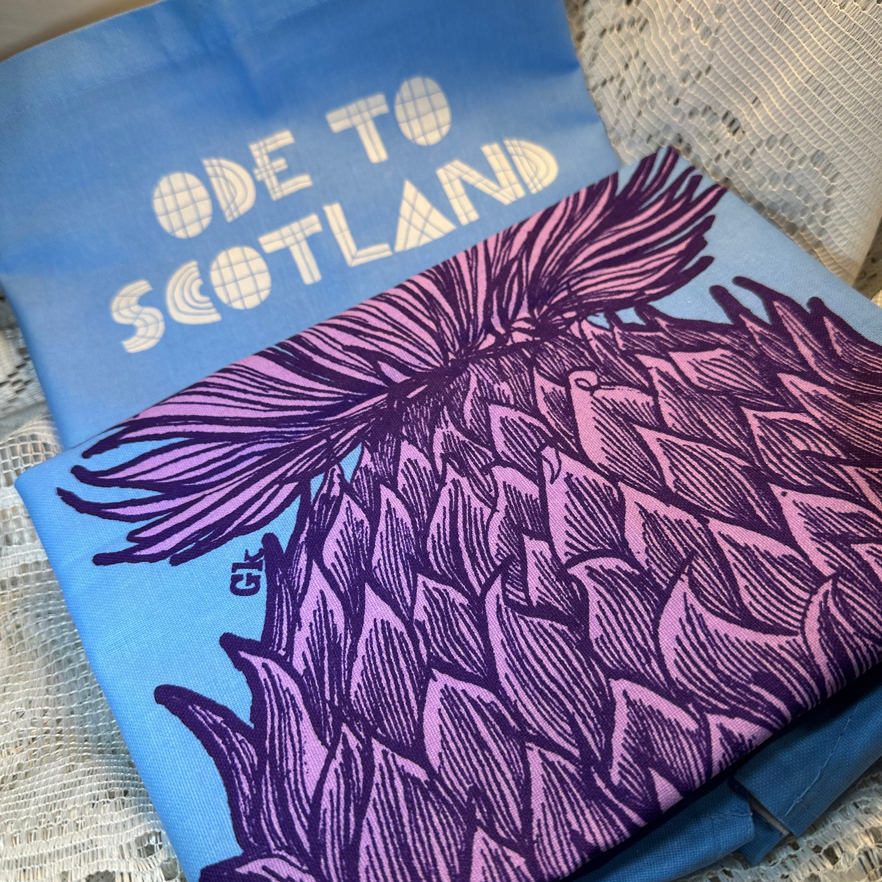 Handmade Scotland Lover Tea Towel Set