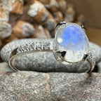 Emiliana Moonstone Promise Ring