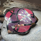 Enamel Celtic Knot Brooch